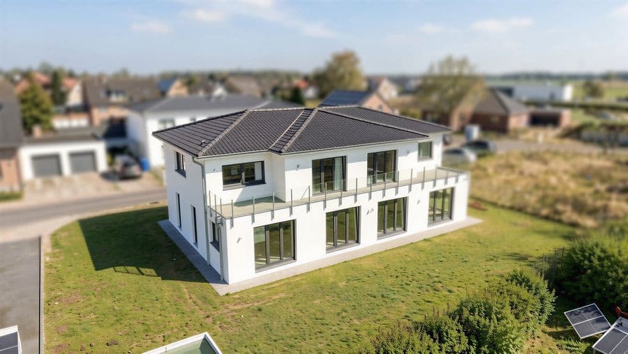 Exklusiver Neubau – Moderne Doppelhaushälfte mit Dachterrasse, Garten und hochwertiger Ausstattung, Hillerse
