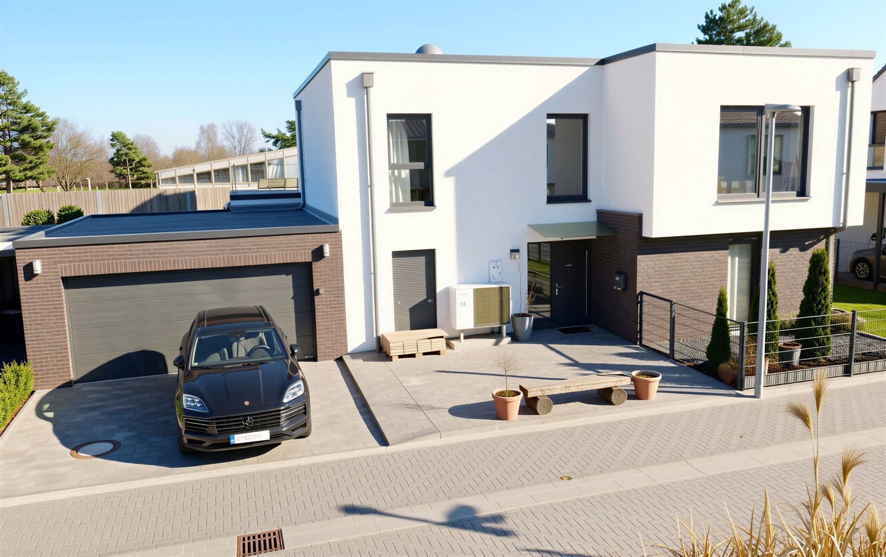 Wohntraum in moderner Architektur in Wendeburg, Außenansicht