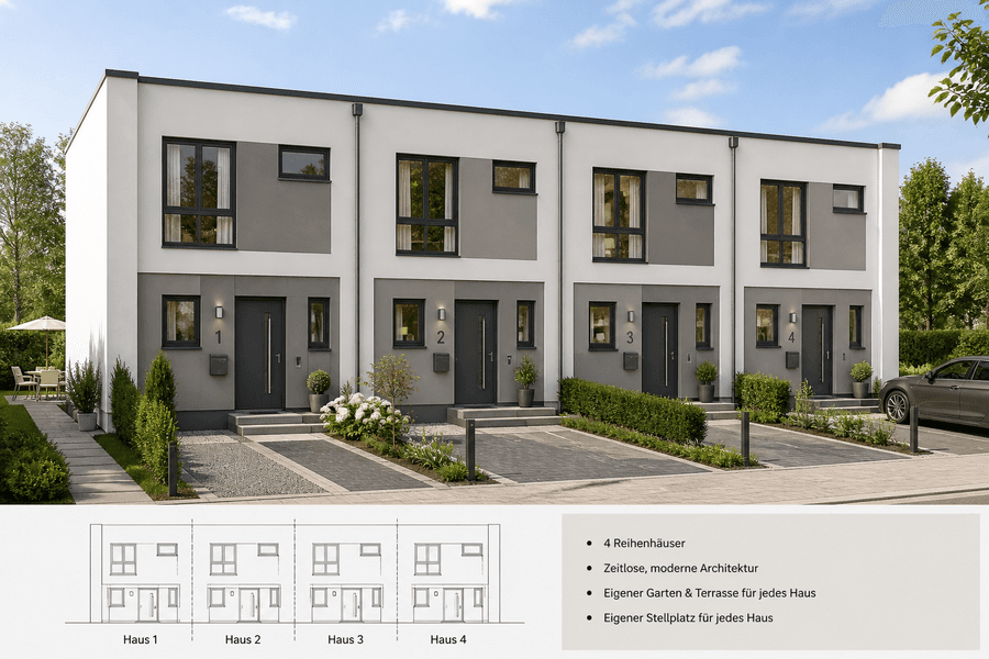 Attraktives Baugrundstück –  für ein modernes Reihenhaus, Schwülper