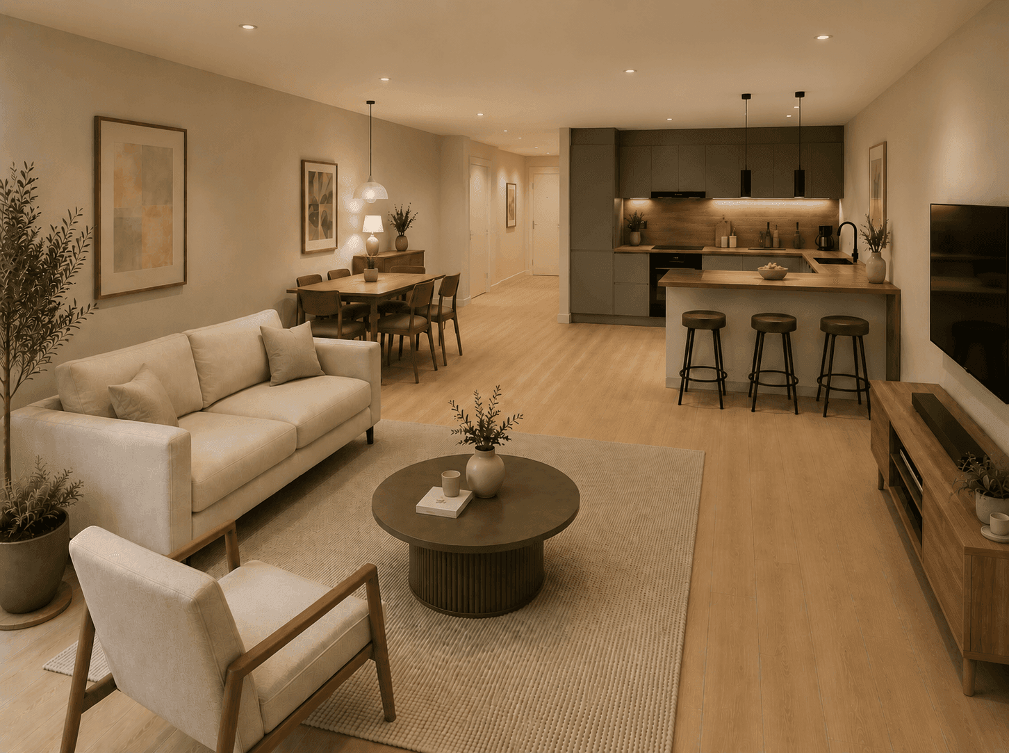 Modernes Wohnen auf einer Ebene – 2-Zimmer-Neubauwohnung mit Terrasse, Bild 2