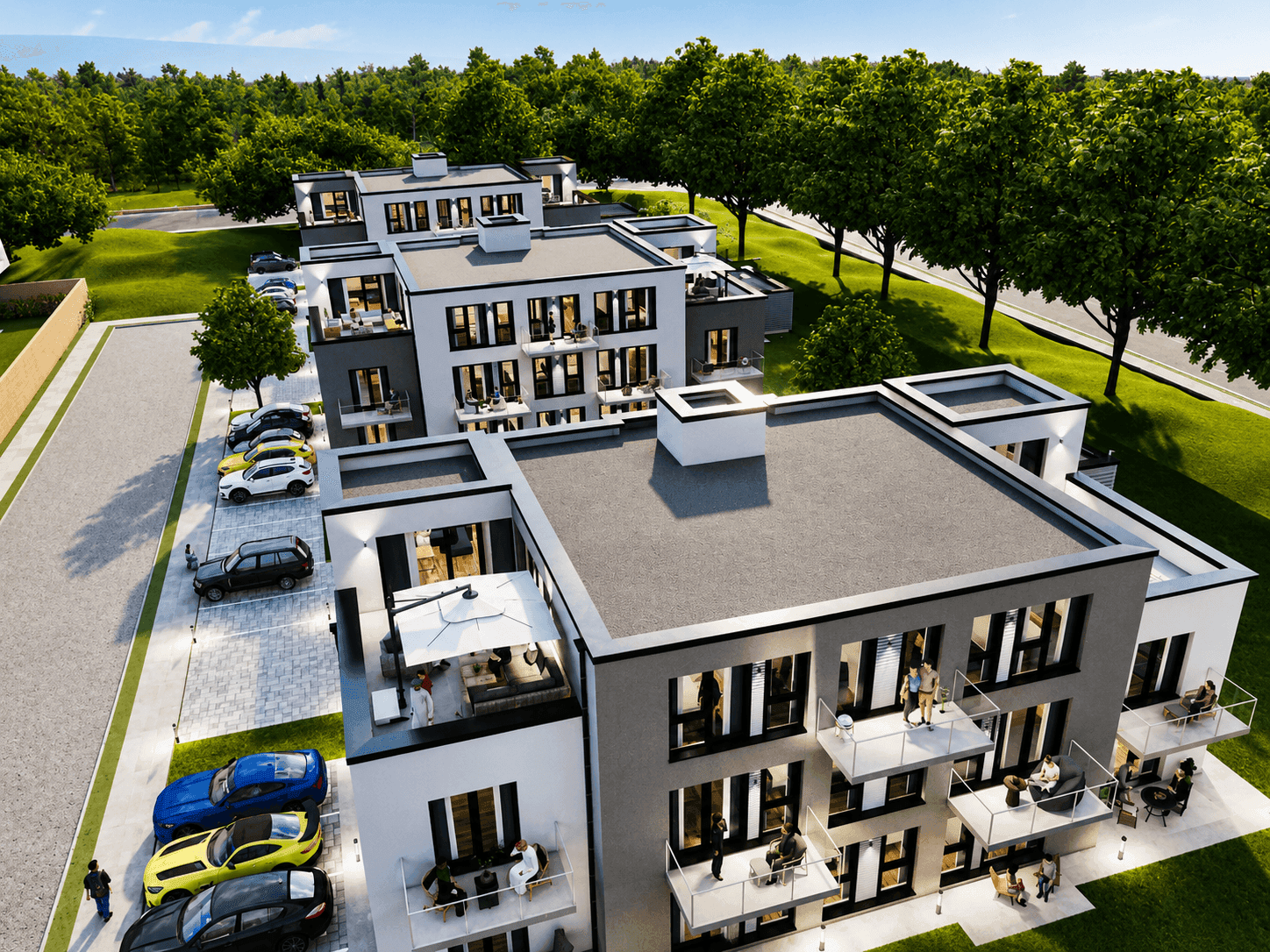 Ein Platz über den Dächern – Exklusive 2-Zimmer-Wohnung mit Balkon, Bild 2