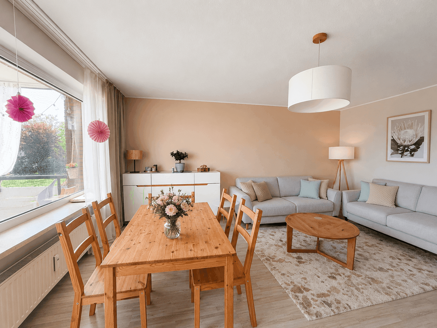 Flexibel nutzbar: Gepflegte 4-Zimmer-Wohnung mit Balkon in Berenbostel, Bild 2