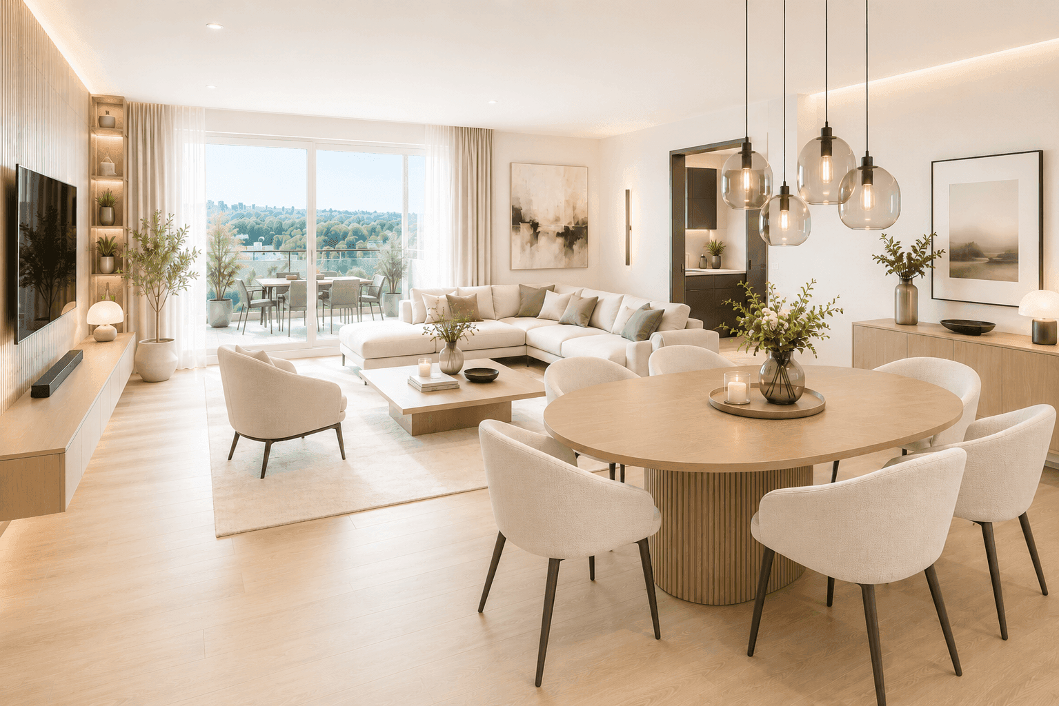 Design trifft Komfort – hochwertige 2-Zimmer-Wohnung, Bild 3