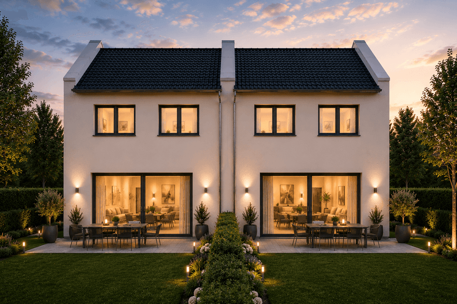 Modern wohnen, individuell gestalten – Neubau-Doppelhaushälfte mit großem Grundstück, Lehre