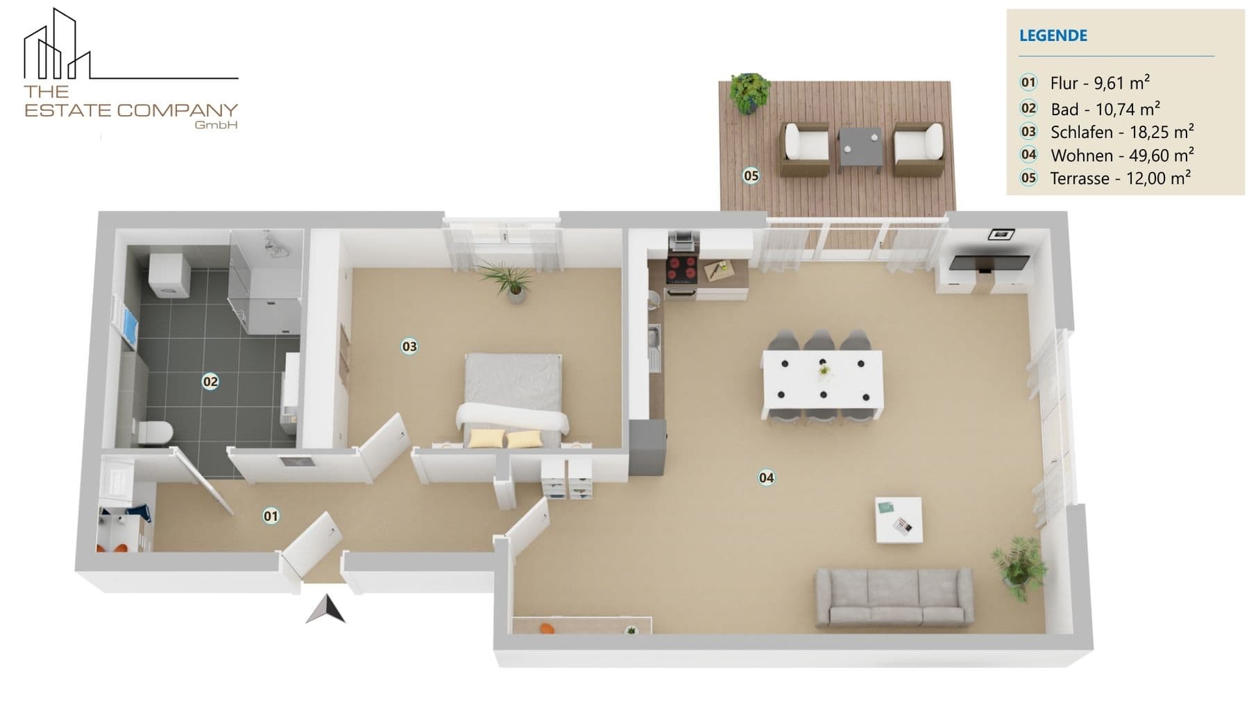 Barrierefreie Traumwohnung mit Terrasse – 94 m² Wohnkomfort im Erdgeschoss, Außenansicht