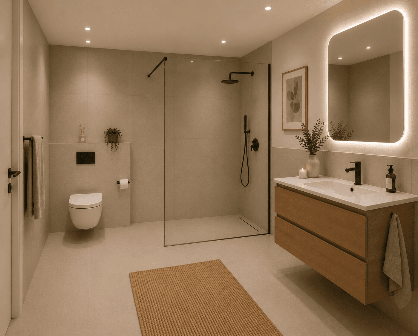 Barrierefreie 2-Zimmer-Neubauwohnung mit Terrasse – Modern wohnen mit Komfort, Bild 3