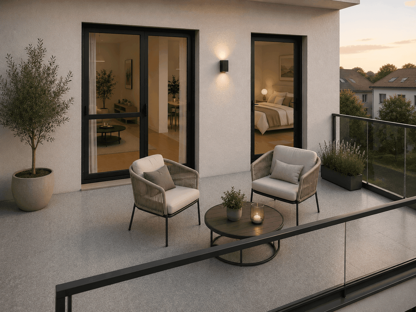 Barrierefrei wohnen mit Zukunft – Moderne 2-Zimmer-Neubauwohnung mit Balkon, Bild 2