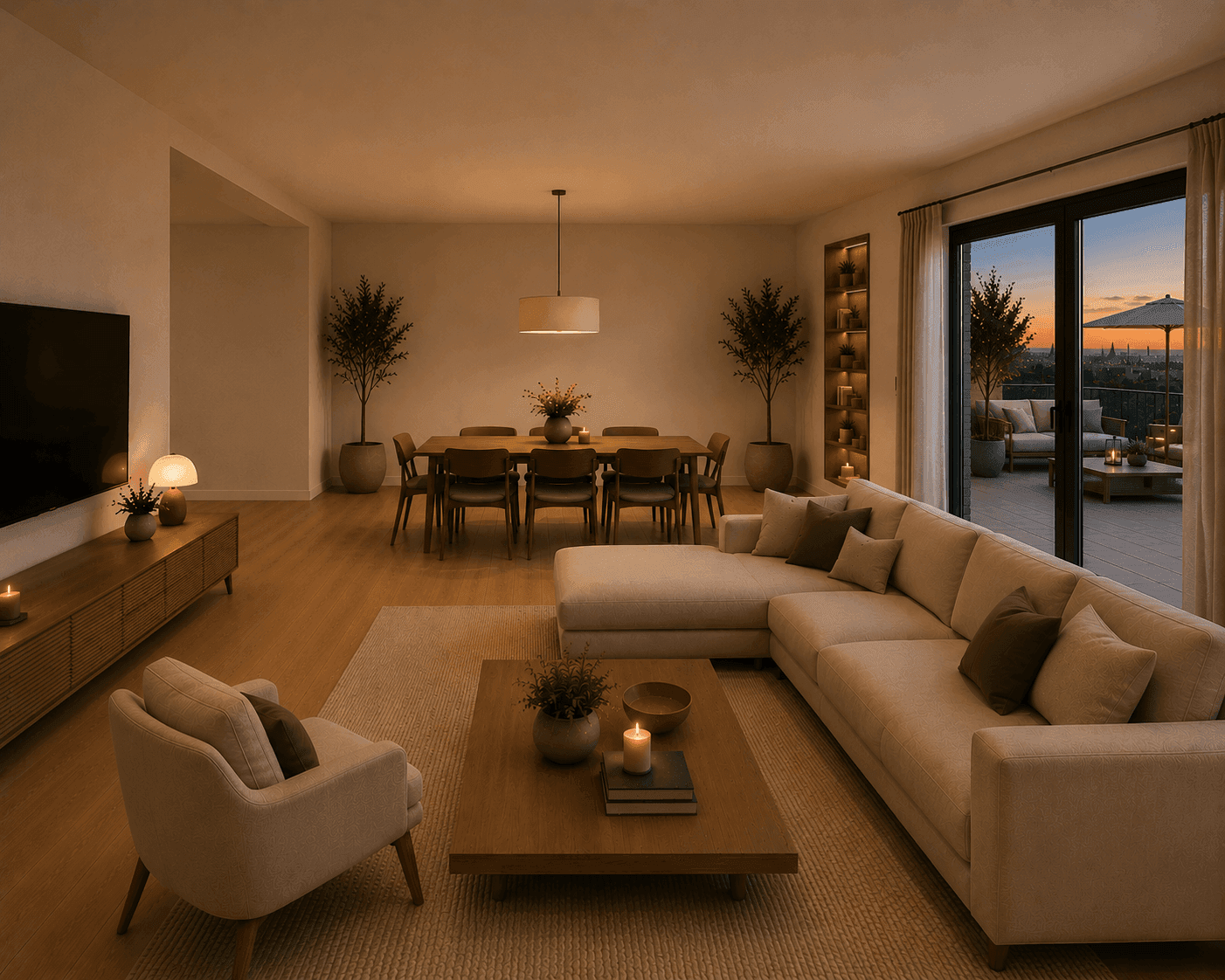 Exklusiver Wohnkomfort mit Dachterrasse – Großzügige 2-Zimmer-Wohnung, Bild 2