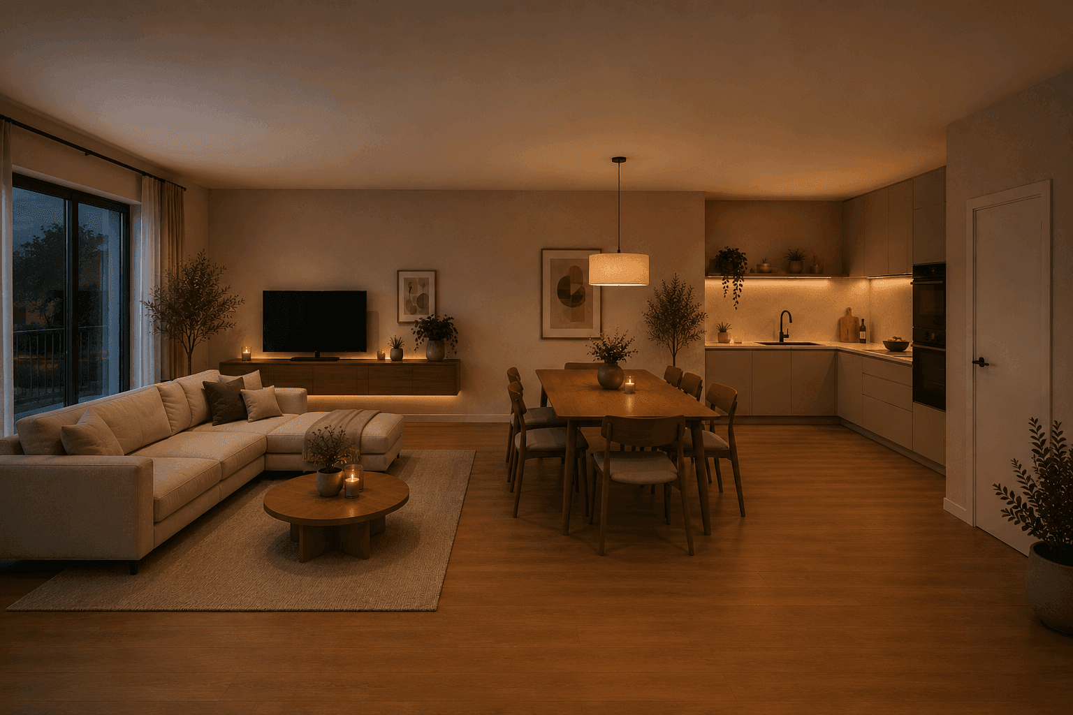 Ein Platz über den Dächern – Exklusive 2-Zimmer-Wohnung mit Balkon, Bild 2