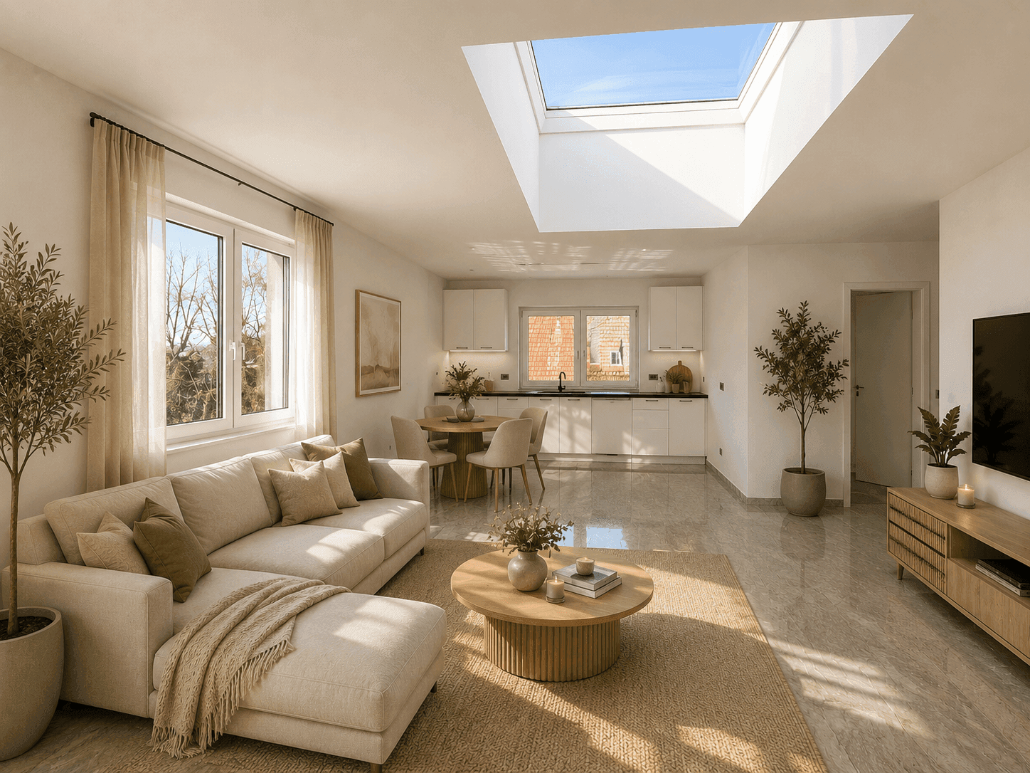 *Reserviert* Stillvolles 2- Zimmer- Penthouse mit viel Tageslicht, Außenansicht